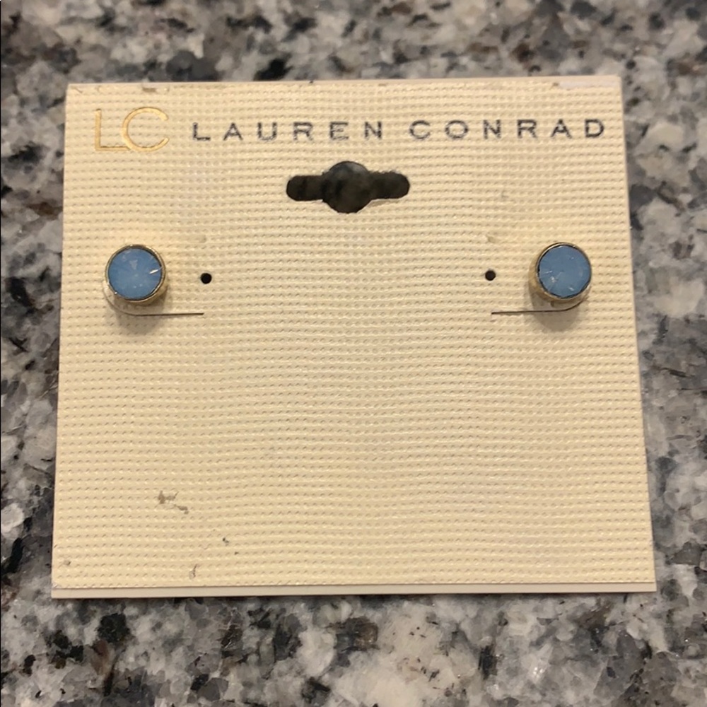 Blue earrings